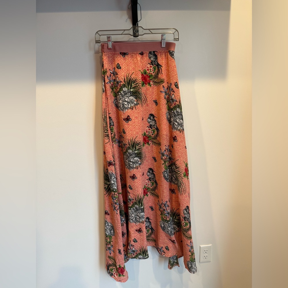 Tropical Floral Women's Maxi Skirt